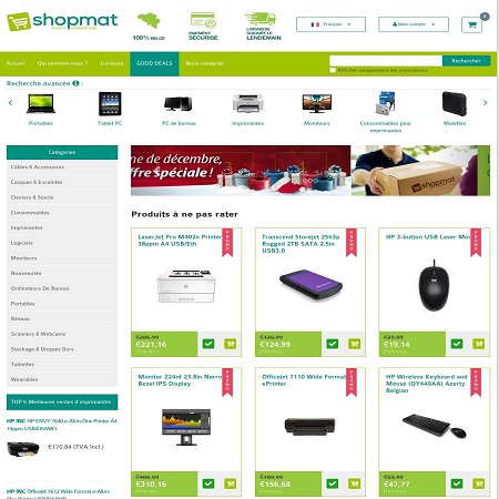Shopmat - Authorised IT reseller in Belgium